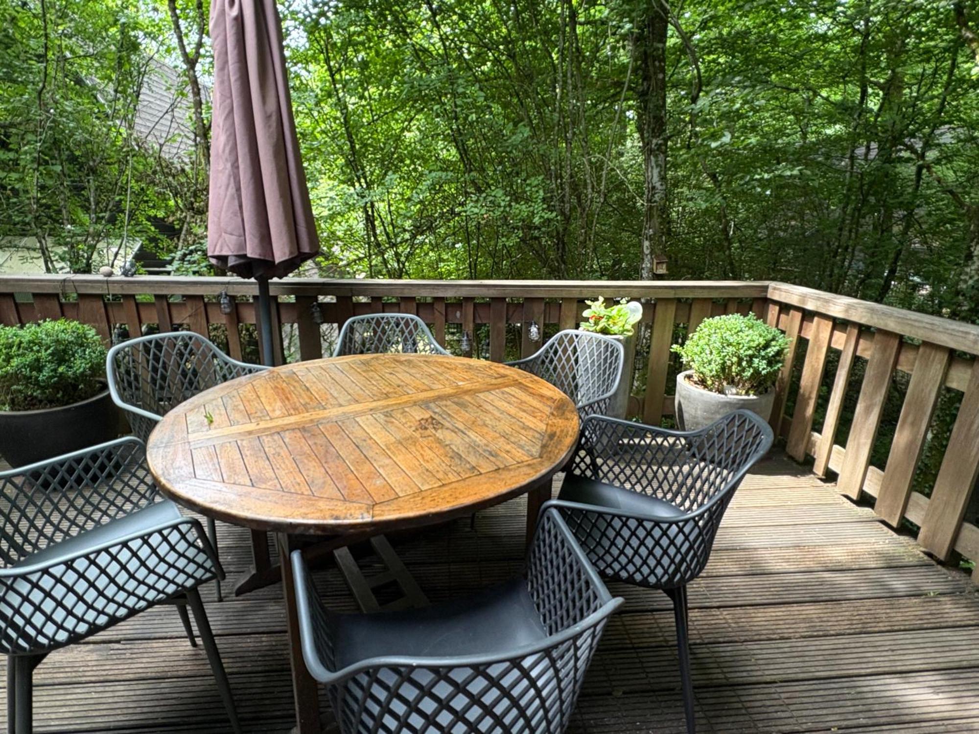 Chalet Sequoia 138 Nature, Piscine Et Chien Bienvenu A Durbuy Exterior foto